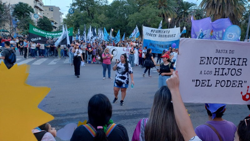 "Nos encontramos porque la conquista de nuestros derechos temblequea" 