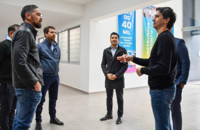 Arévalo inauguró refacciones en el Ipduv y prometió un nuevo edificio municipal