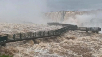 Cataratas: cerraron la Garganta del Diablo por prevención