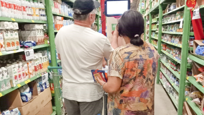 La canasta básica que requiere una familia tipo aumentó más de $18.000 en sólo un mes