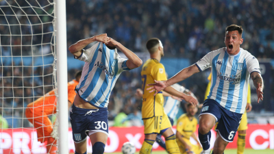 Racing le ganó a Boca en el descuento y quedó en segundo lugar