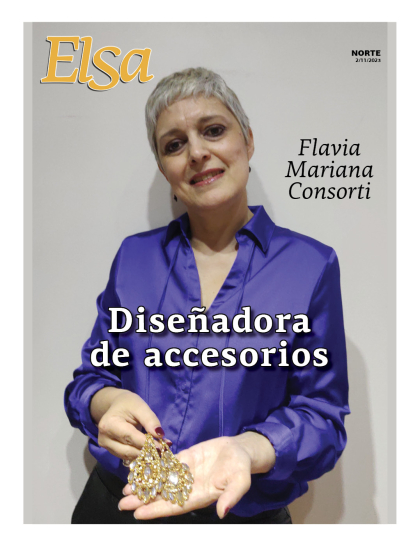 Flavia Mariana Consorti, diseñadora de accesorios