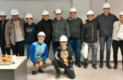 Alumnos breñenses visitaron termoeléctrica en Santa Fe
