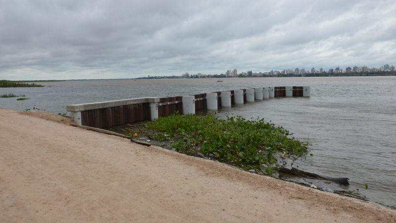 Apa da precisiones sobre los trabajos en la defensa del barrio San Pedro Pescador