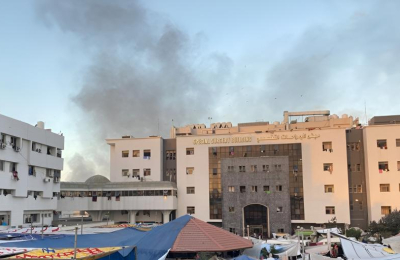 El mayor hospital de Gaza se quedó sin electricidad