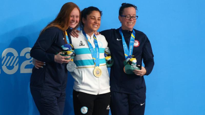 La chaqueña Daniela Giménez, la reina de los 100 metros pecho