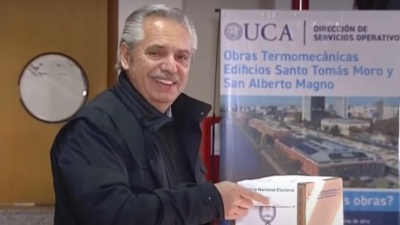 Fernández garantizó que trabajará con Milei para una "transición ordenada"