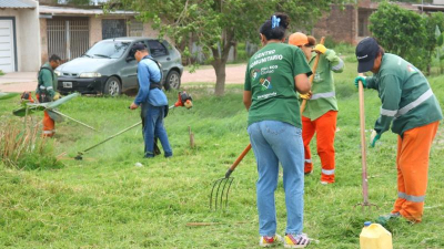 Completan operativo en erradicación de minibasurales en la zona sur