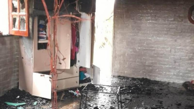 Un incendio dejó sin hogar a una familia de General San Martín