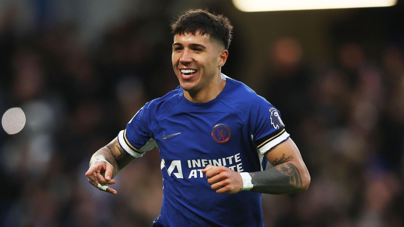 Doblete de Enzo Fernández para el triunfo del Chelsea