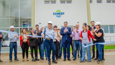 Capitanich inauguró obras de planta potabilizadora en Barranqueras