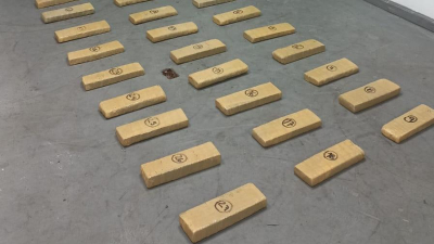 Viajaba con más de 19 kilos de marihuana pero lo descubrieron y quedó detenido