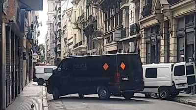 Encontraron granadas en un allanamiento en el centro de la Ciudad de Buenos Aires