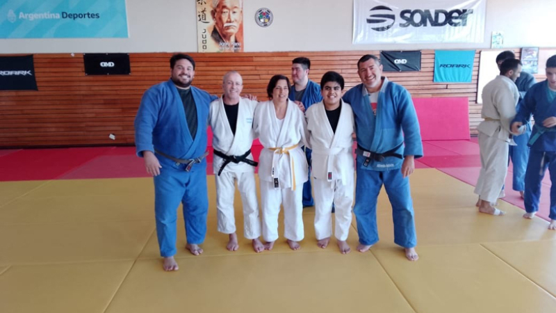 Practicó judo como pasatiempo y llegó a entrenar con atletas de la selección