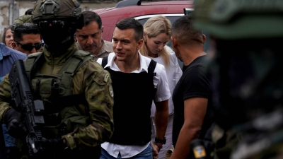 Daniel Noboa: "Ecuador está en guerra con las bandas criminales"