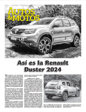 Así es la Renault Duster 2024