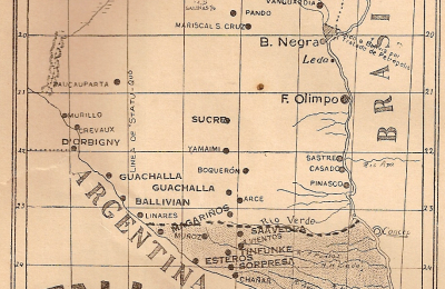 El Territorio Nacional del Chaco y sus cuatro capitales