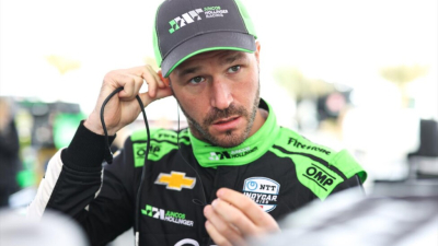 Canapino, entre los mejores ensayos del IndyCar en Miami
