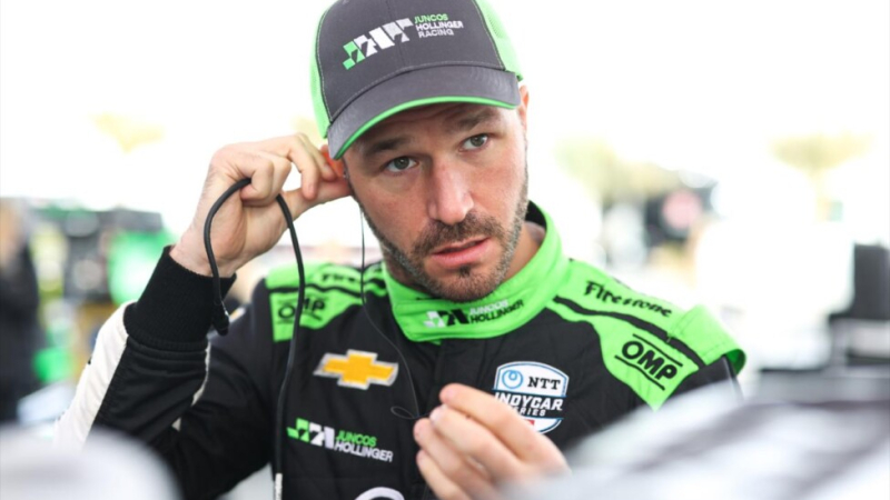 Canapino, entre los mejores ensayos del IndyCar en Miami