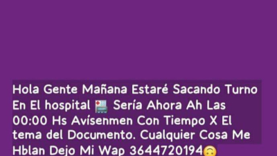 Viveza criolla: cobran por hacer fila para turnos en el hospital