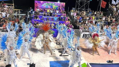 El breñense Rubén Romero en los carnavales del Chaco y Corrientes