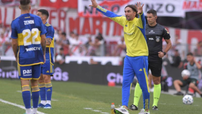 Diego Martínez pasó la prueba de su primer Superclásico