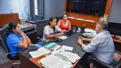 Caso María Luz: el ministro de Gobierno recibió a la madre de la joven