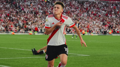 Con el primer gol del "Diablito" Echeverri, River se lo dio vuelta a Gimnasia