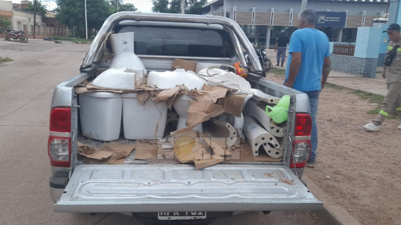 Contrabando sanitario: vendían mercadería de dudosa procedencia