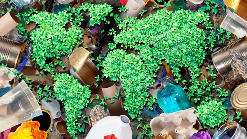 Crean un plástico vegetal reciclable 