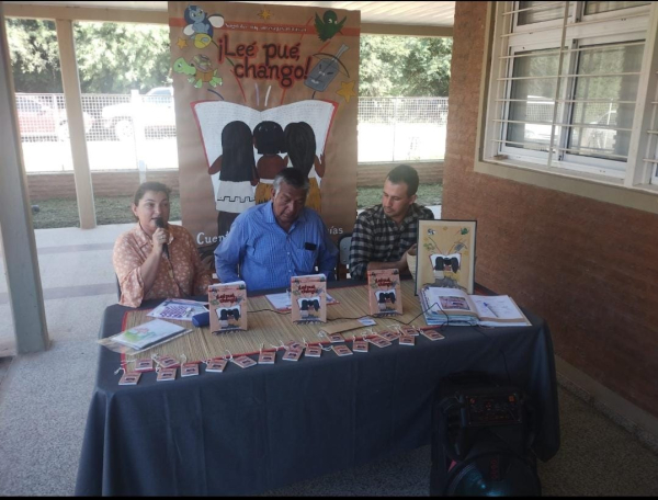 Presentación del libro Nogotolec ñaq ‘autaxayaxanataxan, ¡Leé, pué chango! en el Paraje El Colchón.