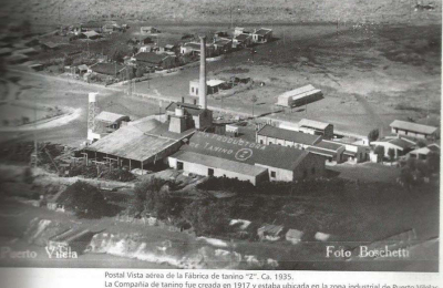 Fábrica de taninos "Z", el origen del pueblo de Vilelas