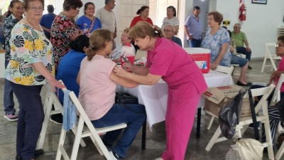 Intensa semana de Vacunación de las Américas en Las Breñas