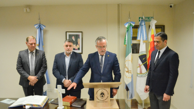 Del Río juró como presidente provisional del Consejo de la Magistratura