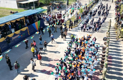Gran acompañamiento comunitario en el aniversario de Margarita Belén