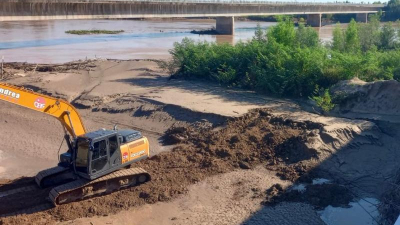 Sameep realiza tareas preventivas para mantener el servicio de agua potable