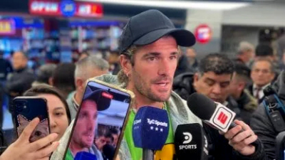 Rodrigo De Paul llegó al país para sumarse a la Selección