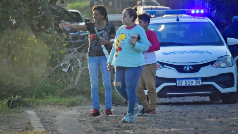 Una testigo advirtió sobre una fogata en el patio de la casa de Mario Barrientos