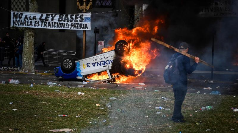 Destrozos en el Congreso: grave acusación y pedido de preventivas para detenidos
