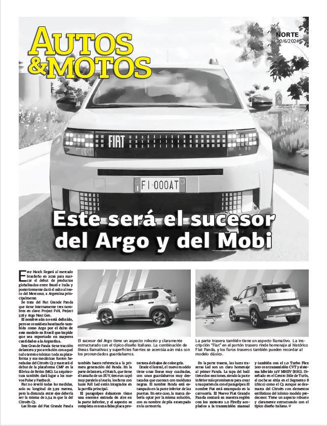 Este será el sucesor del Argo y del Mobi