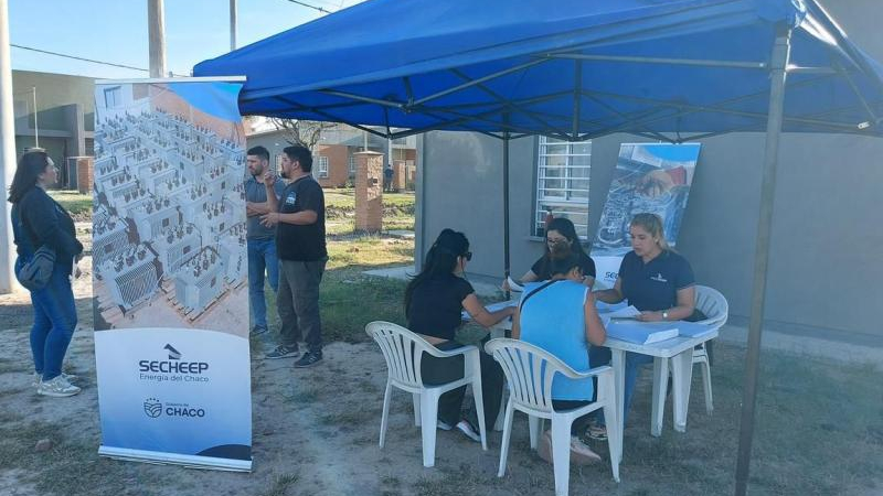 Secheep incorporó 160 clientes en la Chacra 137 de Resistencia