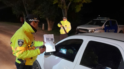 La policía Caminera detectó 31 conductores alcoholizados durante el fin de semana