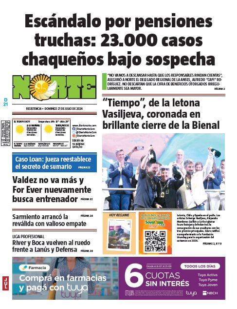 Edición del 21/07/2024