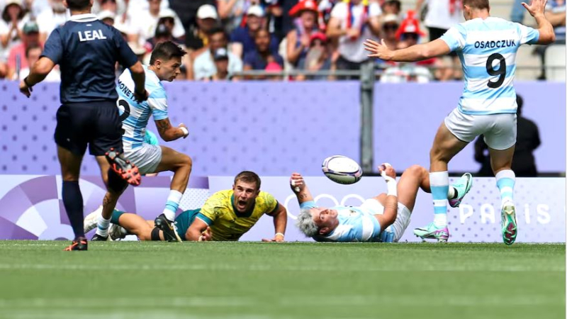 Los Pumas 7s perdieron ante Australia, quedaron segundos y se medirán con Francia
