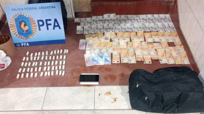 Llevaba cocaína camuflada como carretes de hilo