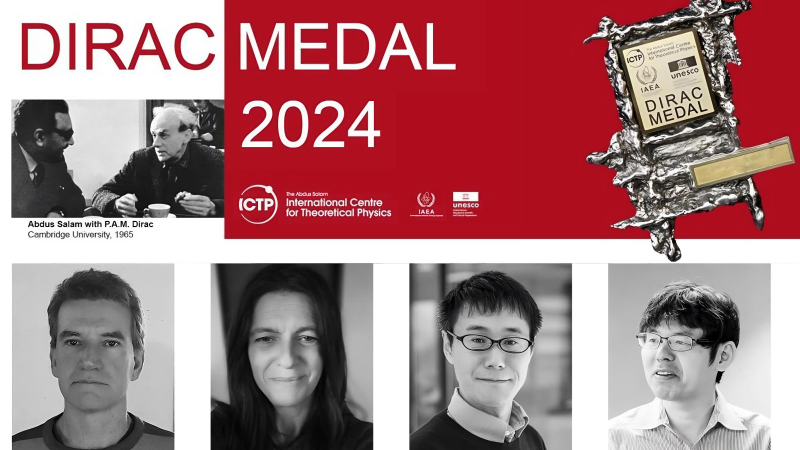 Dos físicos argentinos recibieron la medalla Dirac 