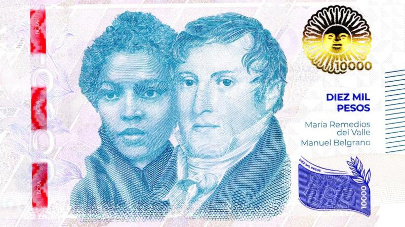 Cómo detectar los billetes falsos de $10.000