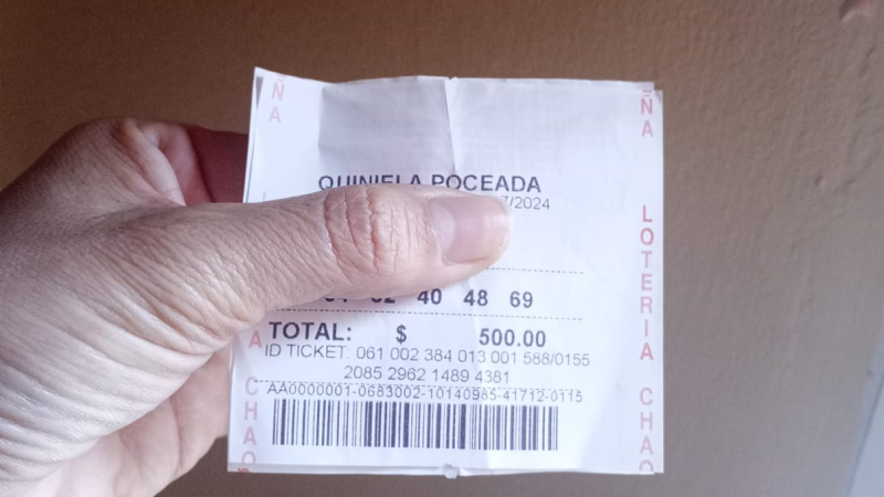 Una mujer acusó a su hija y a un dirigente social de apropiarse de su premio de La Poceada