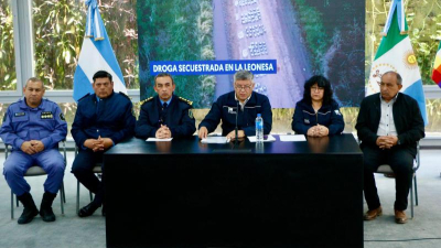 Fuerte golpe al narcotráfico y al crimen organizado local