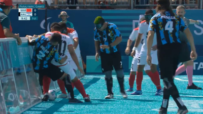 Debutaron Los Murciélagos en los Juegos Paralímpicos: empate 0 a 0 ante Marruecos